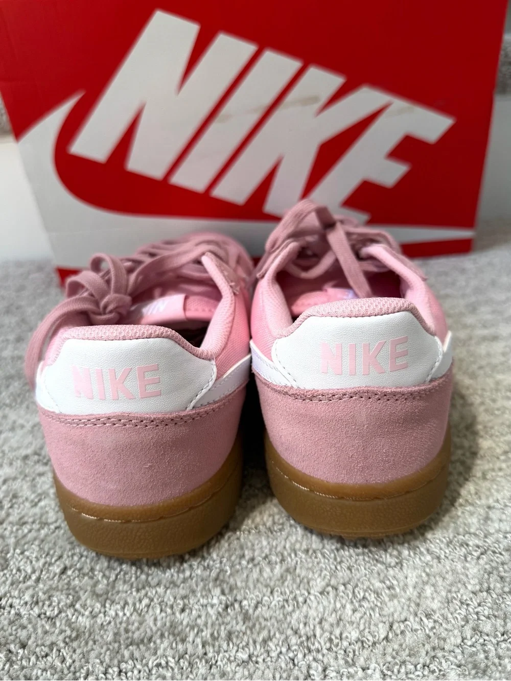 Nike Field General Sneakers Pink & White (Big Kid)